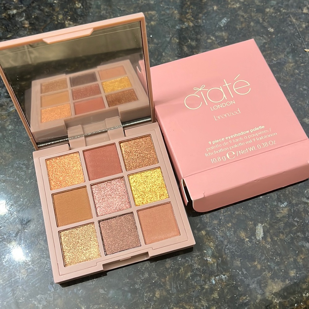 Ciate bronzed eyeshadow palette